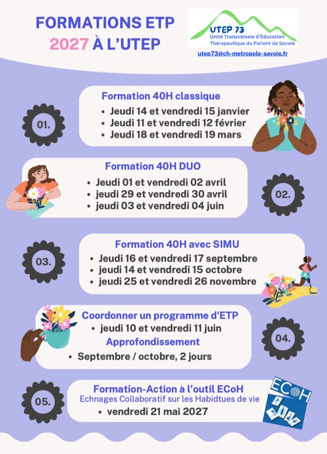 Formations UTEP73- CPTS Chambéry Agglo&rsquo;