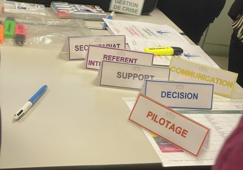 Fin d&rsquo;un travail d&rsquo;une année – Gestion de Crise et situation sanitaire exceptionnelle (SSE)