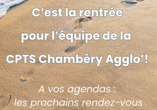 C&rsquo;est la rentrée pour la CPTS Chambéry Agglo&rsquo;